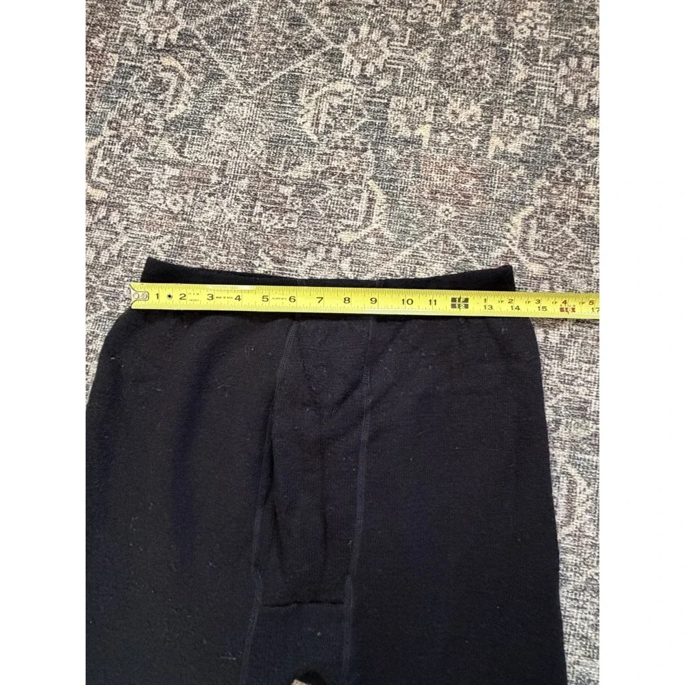 Woolpower Long Johns Mens Black 400 G/m2 Merino Wool Thermal Extreme Gorpcore